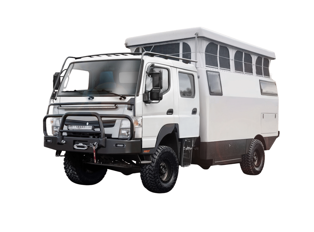 EarthCruiser EXP Dual Cab, Pop-up roof overland vehicle